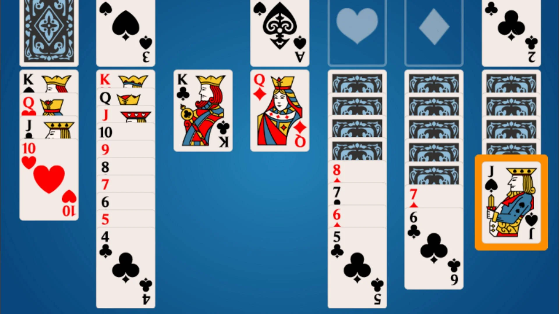 Royal parade solitaire